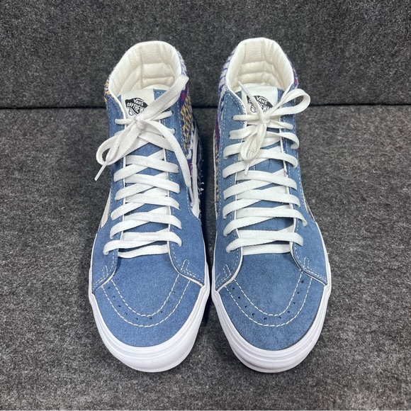 VANS Sk8-Hi Fair Isle Blue/Multicolor Size 9.5 Men’s/ 11 Womens - Picture 5 of 12